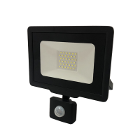 Přisazené reflektory s čidlem - Moderní LED reflektor s čidlem, 10W, 230VAC, 800lm