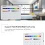 2,4Ghz Ovladače na stěnu - 4 zónový nástěnný ovladač RGB+CCT, M4, skleněný, Mi-Light - foto 10