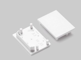 Difuzory a koncovky - Koncovka profilu VARIO30-05 bílá, V4910001