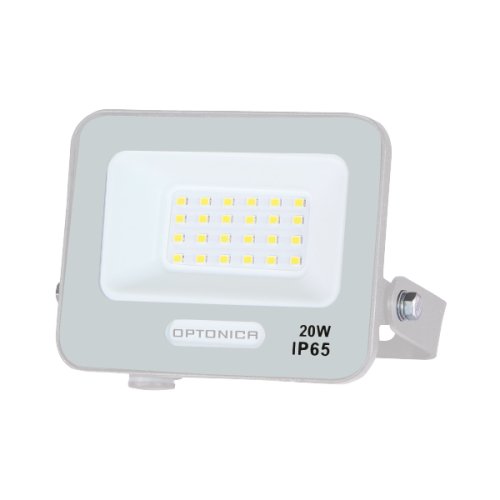 Přisazené reflektory - LED SMD reflektor 20W, IP65, bílé provedení - foto 1
