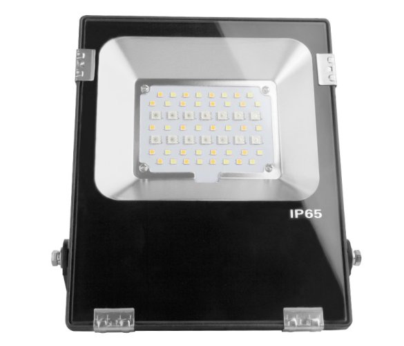 Reflektory - 20W LED reflektor RGB+CCT, RF 2.4GHz, IP65, FUTT04, Mi-Light - foto 1