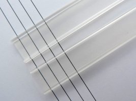 Difuzory a koncovky - Difuzor C click, nacvakávací, transparentní