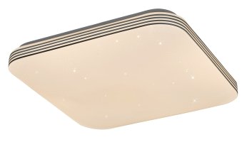 Hranatá - Stropní svítidlo Rabalux 71180 OSCAR2, IP20, 1350lm, LED 18W, hvězdný efekt