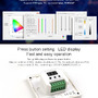 DALI - Dotykový DALI panel pro RGB+CCT LED, 4 zóny ( DT8 ), Mi-Light, DP3S - foto 14