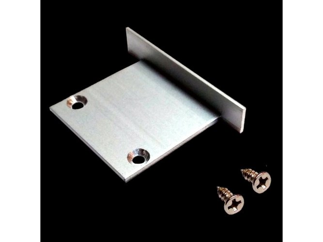 Difuzory a koncovky - Koncovka pro profil RECESSED 4, kov - foto 1