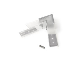 Úchyty, spojky, závěsný materiál - LINEA20 rohová spojka 60 st eloxovaná, C1850020