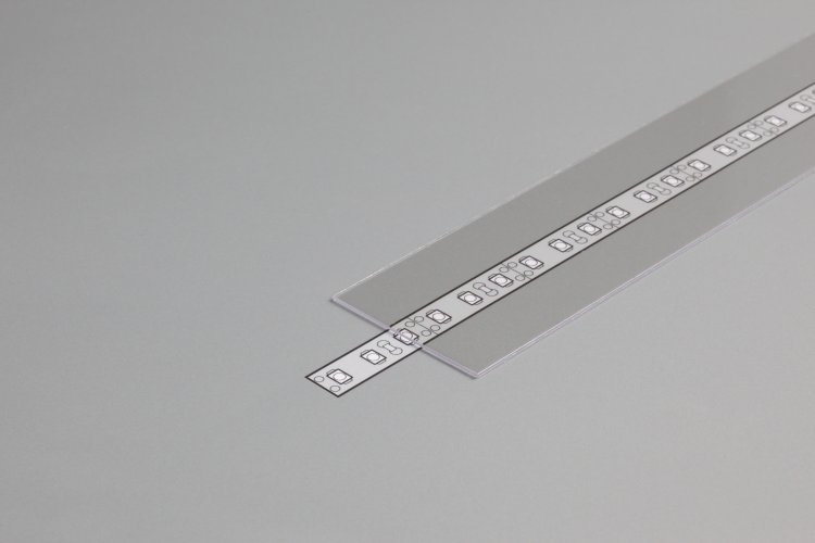 Difuzory a koncovky - Difuzor H Slide, nasouvací, transparentní - foto 1