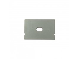 Difuzory a koncovky - Koncovka profilu Surface 7 s otvorem, šedá