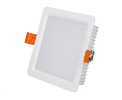 Vestavné svítidla - 9W LED čtvercové svítidlo downlight RGB+CCT, RF 2.4GHz, FUT064, Mi-Light