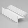 Podomítkové, sádrokartonové profily - Hliníkový profil GLOW12 UP do sádrokartonových podhledů A1C, bílý - foto 3