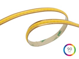 Jednobarevné LED pásky 12V, 24V, 230V - 12W FREECUT COB LED pásek, 8mm, 24VDC, 528LED/m, Ra>90, IP20, 2 roky záruka