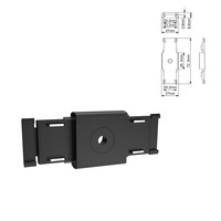 Lišty a konektory MAG26 - Rovný spojovací konektor pro ultra tenkou magnetickou kolejnici, systém 26, HI-26B, MI-Light