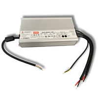 Napájecí zdroje 12V - Napájecí zdroj pro LED a průmysl 480W, 12V/40A, IP65, pasivní chlazení, Mean Well, HLG-600H-12A