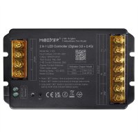 Power jednotky - LED přijímač 2v1 pro jednobarevné/CCT pásky, Zigbee 3.0 + 2.4GHz RF, DC12-48V, 30A, HZ2, Mi-Light