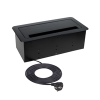Nábytkové zásuvky, vypinače - Nábytková zásuvka INBOX s USB A+C, RJ45 a HDMI, 230V AC, IP20, černá,