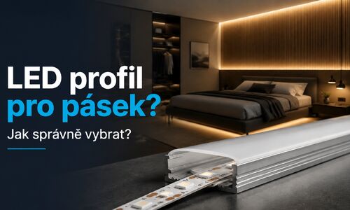 LED profily pro LED pásky: Jak vybrat správný profil a difuzor