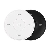 2,4Ghz Ovladače (CCT, stmívače) - Mini nástěnný ovladač Boxer pro jednobarevné a CCT LED, 2,4GHz, magnetický, K2S, Mi-Light