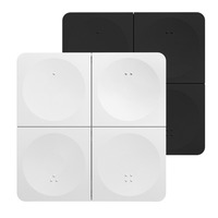 2,4Ghz Ovladače na stěnu - 4 GANG Bezdátový stmívací panel 2.4GHz, K4, Mi-Light