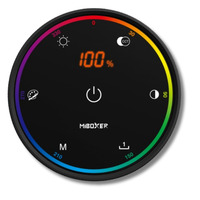 2,4Ghz Ovladače (RGB+CCT, stmívače) - Dálkový ovladač RGB+CCT otočný ovladač, 4 scény, 2.4GHz, 2 x AAA, Mi-Light, K6