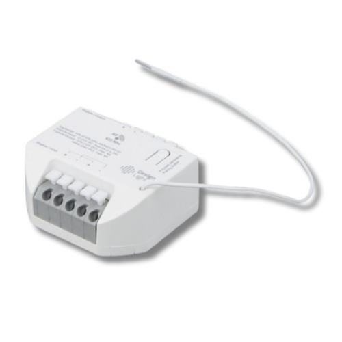 Kinetický systém - Řídící jednotka ERC pro kinetické spínače, 12V/24V DC, RF 433 MHz, 6A, bílý - foto 1