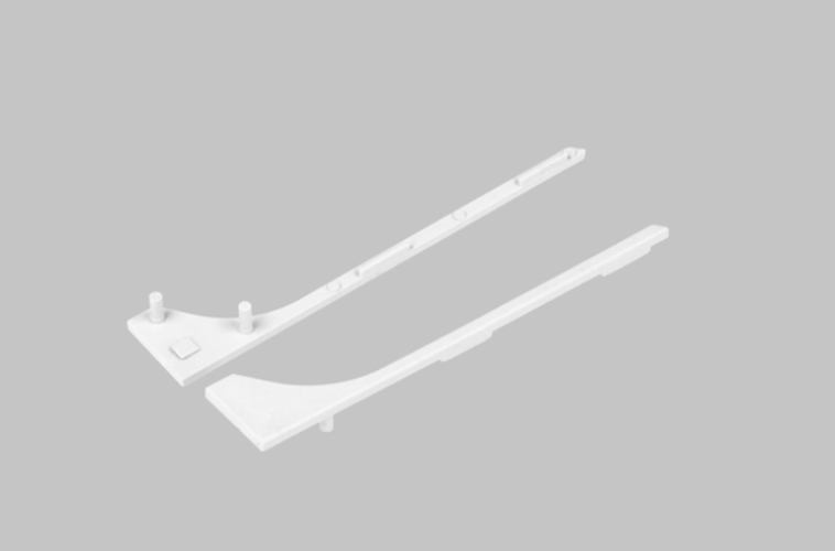 Difuzory a koncovky - Koncovka profilu BASE, bílá, J1998901 - foto 1