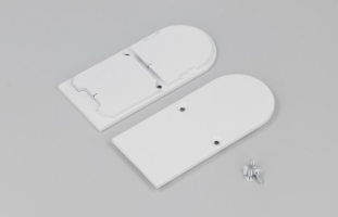 Difuzory a koncovky - Koncovka profilu COMBO30-01A-D9 bílá, kov, V6999301S