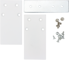 Povrchový / zavěšený systém MAG S35 - Hliníková koncovka profilu MAG S35, bílá, OP5244