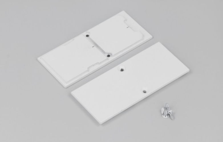 Difuzory a koncovky - Koncovka profilu COMBO30-01A-E9 bílá, kov, V6999401S - foto 1