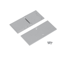 Difuzory a koncovky - Koncovka profilu COMBO30-01A-E9 stříbrná, kov, V6999422S