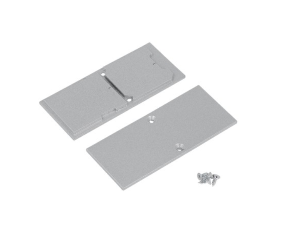 Difuzory a koncovky - Koncovka profilu COMBO30-01A-E9 stříbrná, kov, V6999422S - foto 1