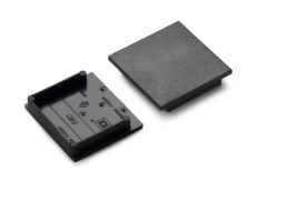 Difuzory a koncovky - Koncovka profilu VARIO30-08D černá, V4970002