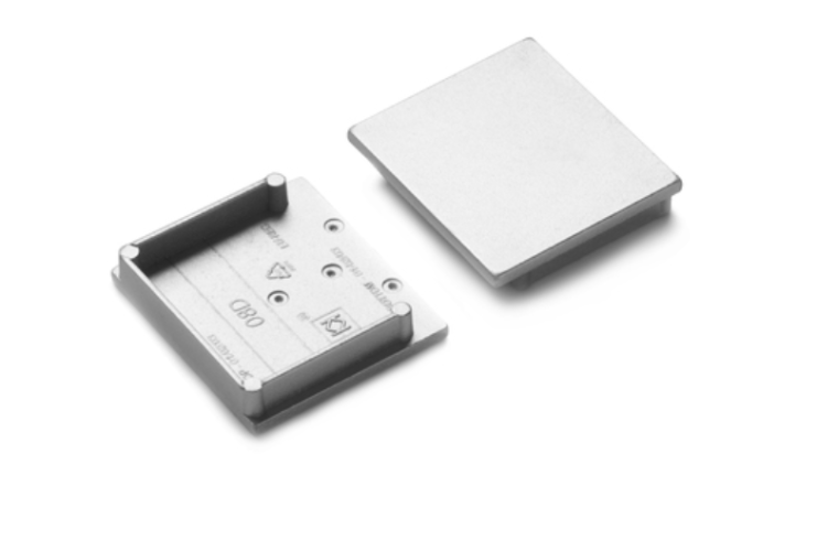 Difuzory a koncovky - Koncovka profilu VARIO30-08D stříbrná, V4970040 - foto 1