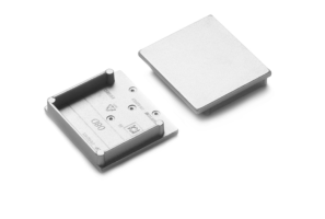 Difuzory a koncovky - Koncovka profilu VARIO30-08D stříbrná, V4970040