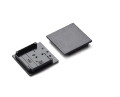 Difuzory a koncovky - Koncovka profilu VARIO30-08A černá, V4940002