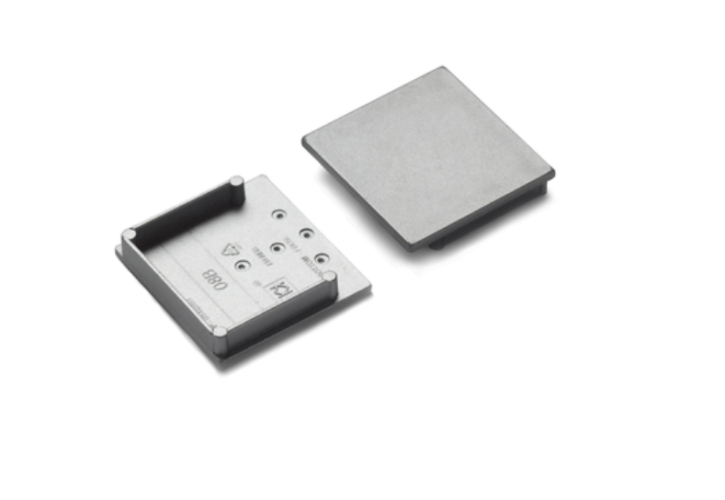 Difuzory a koncovky - Koncovka profilu VARIO30-08B stříbrná, V4950040 - foto 1