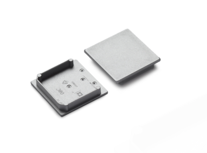 Difuzory a koncovky - Koncovka profilu VARIO30-08C stříbrná, V4960040 - foto 1