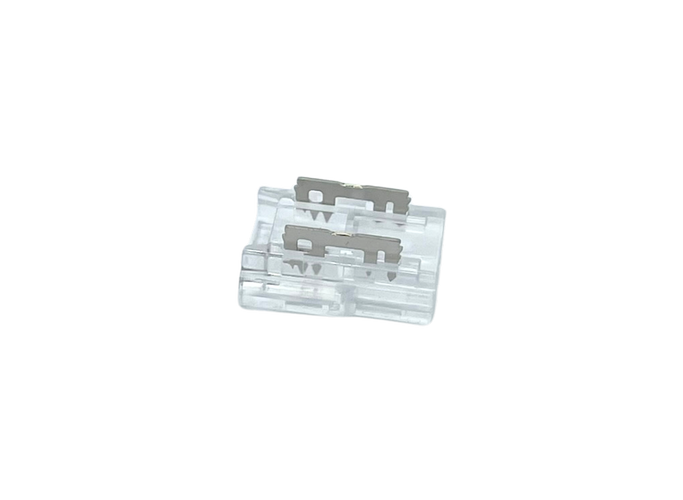 Kabely a příslušenství - Napájecí přípojka pro 8mm jednobarevné COB pásky, 2piny, 4A - foto 1