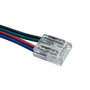 Kabely a příslušenství - Napájecí přípojka pro 10mm RGB COB pásky, 4piny, 6A - foto 2