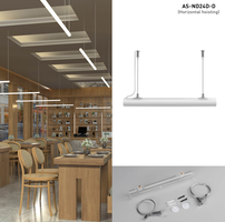 Příslušenství pro LED NEONY - Sada pro výrobu zavěšeného horizontálního svítidla z LED 360 NEON 24