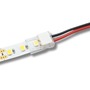 Přislušenství pro LED pásky - Napájecí přípojka pro spojení 8 mm jednobarevného LED pásku a kabelu, 2 piny, 4A - foto 3