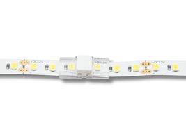 Přislušenství pro LED pásky - Spojka pro spojení dvou 8 mm jednobarevných LED pásků, 2 piny, 6A
