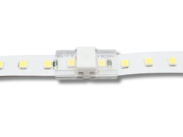 Přislušenství pro LED pásky - Spojka pro spojení dvou 10 mm jednobarevných LED pásků, 2 piny, 6A