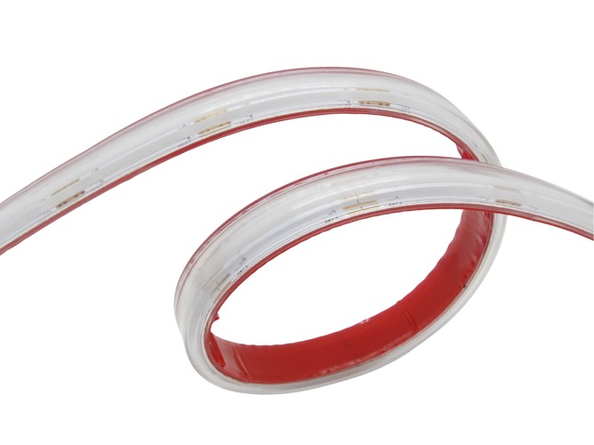 Barevné LED pásky - RGB, RGBW, RGB+CCT - IP65 LED pásek, 14W RGB COB, 10mm, 576LED/m, 24VDC, 2 roky záruka - foto 1