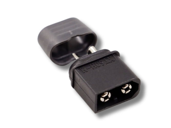 Konektory a spojky - 30A konektor pro LED, 2 piny, samec, XT60H-M - foto 1