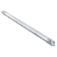 Garážové LED svítidla - Prachotěsné svítidlo pro dvě LED trubice, 120cm, IP65, 230VAC