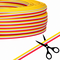 Dvojlinky, RGB a CCT kabely - Plochý CCT kabel, 3 žíly, 3x0,35mm², max. 50V, balení 100m, KP1051, KPLED