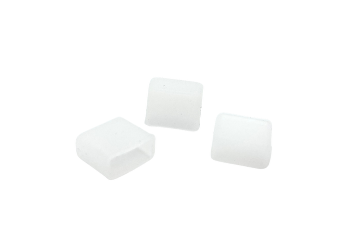 Kabely a příslušenství - Gumová koncovka pro SAUNA pásek BEZ vývodu na kabel - foto 1