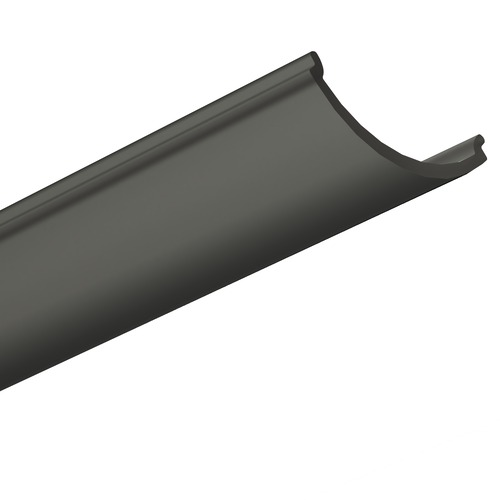 LED difuzor pro rohový profil AVA MAGLYTE-10 ANGULAR, černý - foto 1