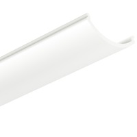 Difuzory a koncovky - LED difuzor pro rohový profil AVA MAGLYTE-10 ANGULAR, mléčný