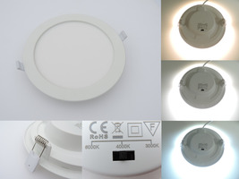 LED panely kruhové - Kulatý 18W CCT LED panel, nastavení barvy 3000-6500K, 1450Lm, 3 roky záruka, OP2592